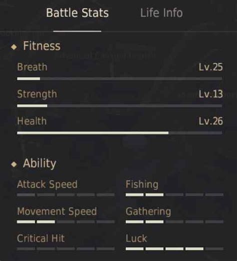 how to increase strength black desert online.